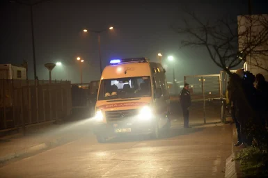 В Турции перевернулся туристический автобус