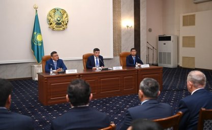 ​​Руководитель Администрации Президента представил нового акима Северо-Казахстанской области