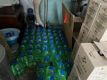 977 литров незаконного алкоголя изъяли полицейские СКО