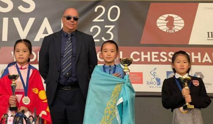 Две школьницы из Казахстана стали чемпионками мира по шахматам