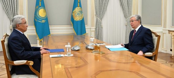 Президент Касым-Жомарт Токаев принял Генерального секретаря ОДКБ Имангали Тасмагамбетова