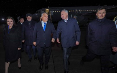 ​Премьер-министр Венгрии Виктор Орбан прибыл в Казахстан