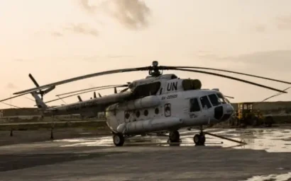 Террористы напали на вертолет ООН в Сомали