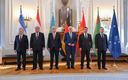 Токаев принял участие во встрече глав государств Центральной Азии с Президентом Германии