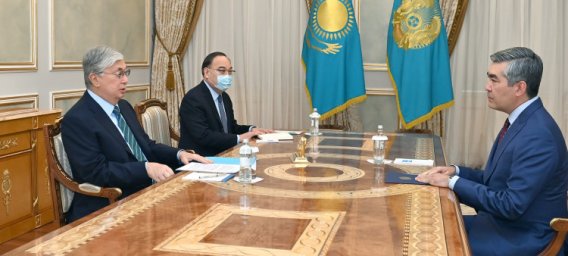 Касым-Жомарт Токаев принял вновь назначенного посла Казахстана в Великобритании Магжана Ильясова