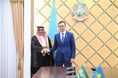 Спикер Сената встретился с Послом Королевства Саудовская Аравия