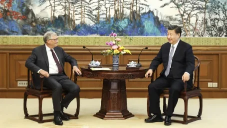 Билл Гейтс встретился с Си Цзиньпином в Пекине