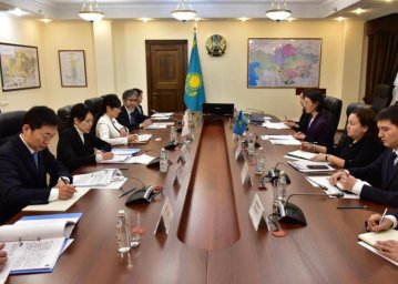 Казахстан и Япония обсудили вопросы взаимного сотрудничества в сфере экологии