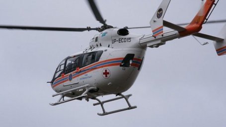 16 людей транспортировали вертолетом МЧС в ЗКО
