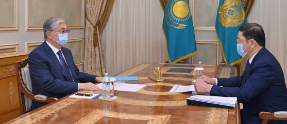 Президент Касым-Жомарт Токаев принял Генерального прокурора Берика Асылова