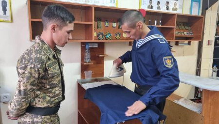 Молодое пополнение прибыло в Военно-морские силы Казахстана
