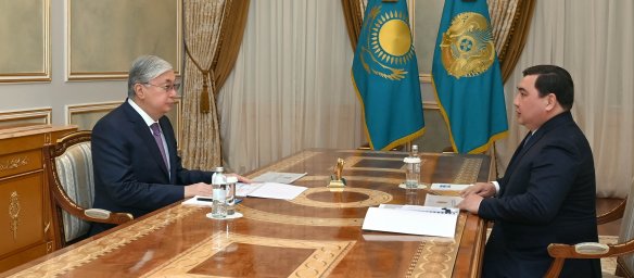 Президент принял председателя Агентства по делам государственной службы Дархана Жазыкбаева