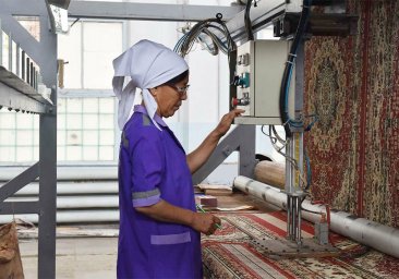 Казахстанское производство ковров остановилось в развитии