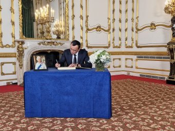 Казахстанская делегация приняла участие в церемонии похорон Королевы Елизаветы II