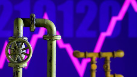 Стоимость газа в Европе на бирже упала почти на 12%