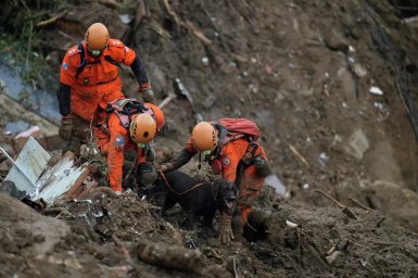 127 человек погибли в результате ливней и оползней в Бразилии