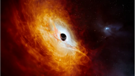 500 триллионов солнц. Обнаружена самая яркая и голодная черная дыра в видимой вселенной