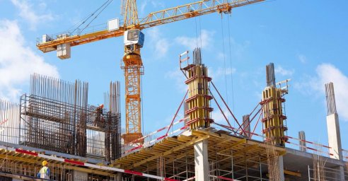 В ряде областей Казахстана наблюдается динамика роста объемов строительных работ