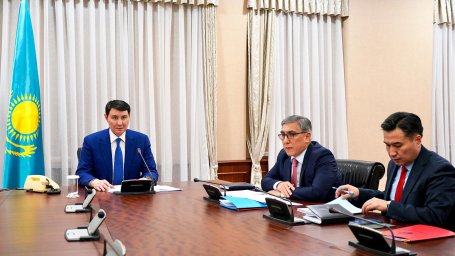 Ерулан Жамаубаев провел совещание по вопросам национальных проектов