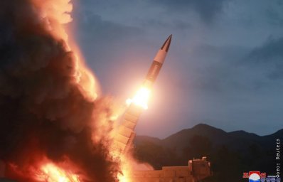 Запущенные КНДР ракеты пролетели 550 - 600 км