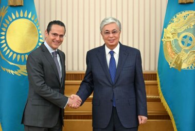 Президент Касым-Жомарт Токаев провел встречу с руководителем компании Shell Уаэлем Сауаном