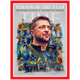 Зеленский стал человеком года по версии журнала Time