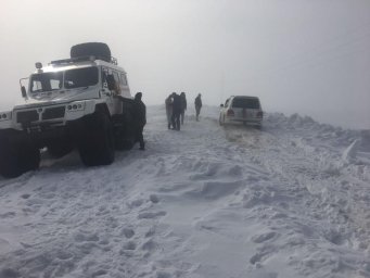 На дорогах Карагандинской области проведена еще одна спасательная операция