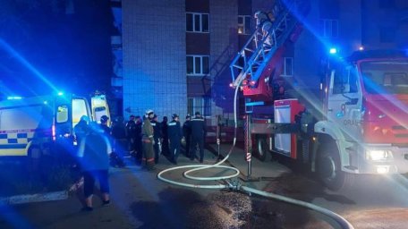 Два человека погибли при пожаре в Уральске