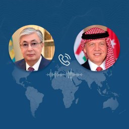 Президент Казахстана провел телефонный разговор с Королем Иордании Абдаллой II бен аль-Хусейном