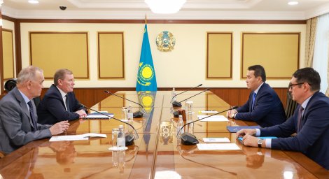 Алихан Смаилов провел встречу с руководителем КТК