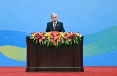 ​Глава государства принял участие в церемонии открытия Форума «Один пояс, один путь»