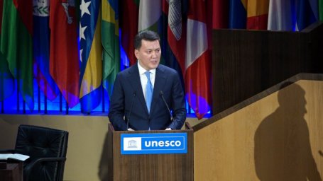Ерлан Карин выступил на Генеральной конференции ЮНЕСКО