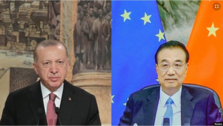 Лидеры Турции и Китая призвали Путина к продолжению переговоров о мире в Украине