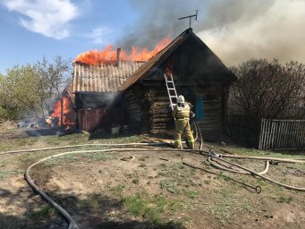 ​В Акмолинской области при пожаре погиб мужчина