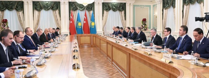 Президенты Казахстана и Турции провели 4-е заседание Совета стратегического сотрудничества
