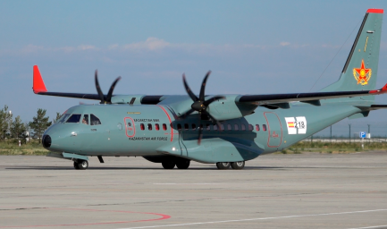 Военно-воздушные силы РК пополнились военно-транспортным самолетом С-295МW
