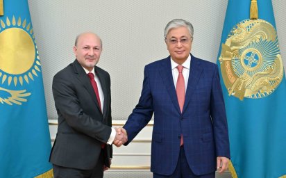 Токаев принял специального представителя генсекретаря ООН Каху Имнадзе
